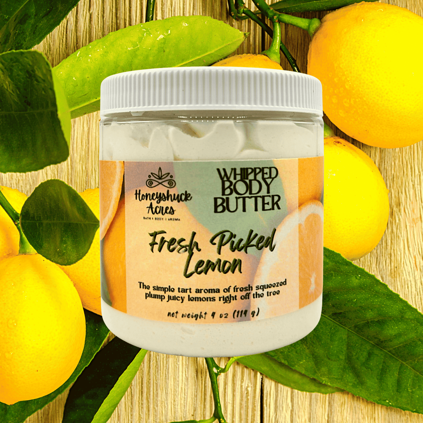 Whipped Body Butter | Fresh Picked Lemon | Vegan