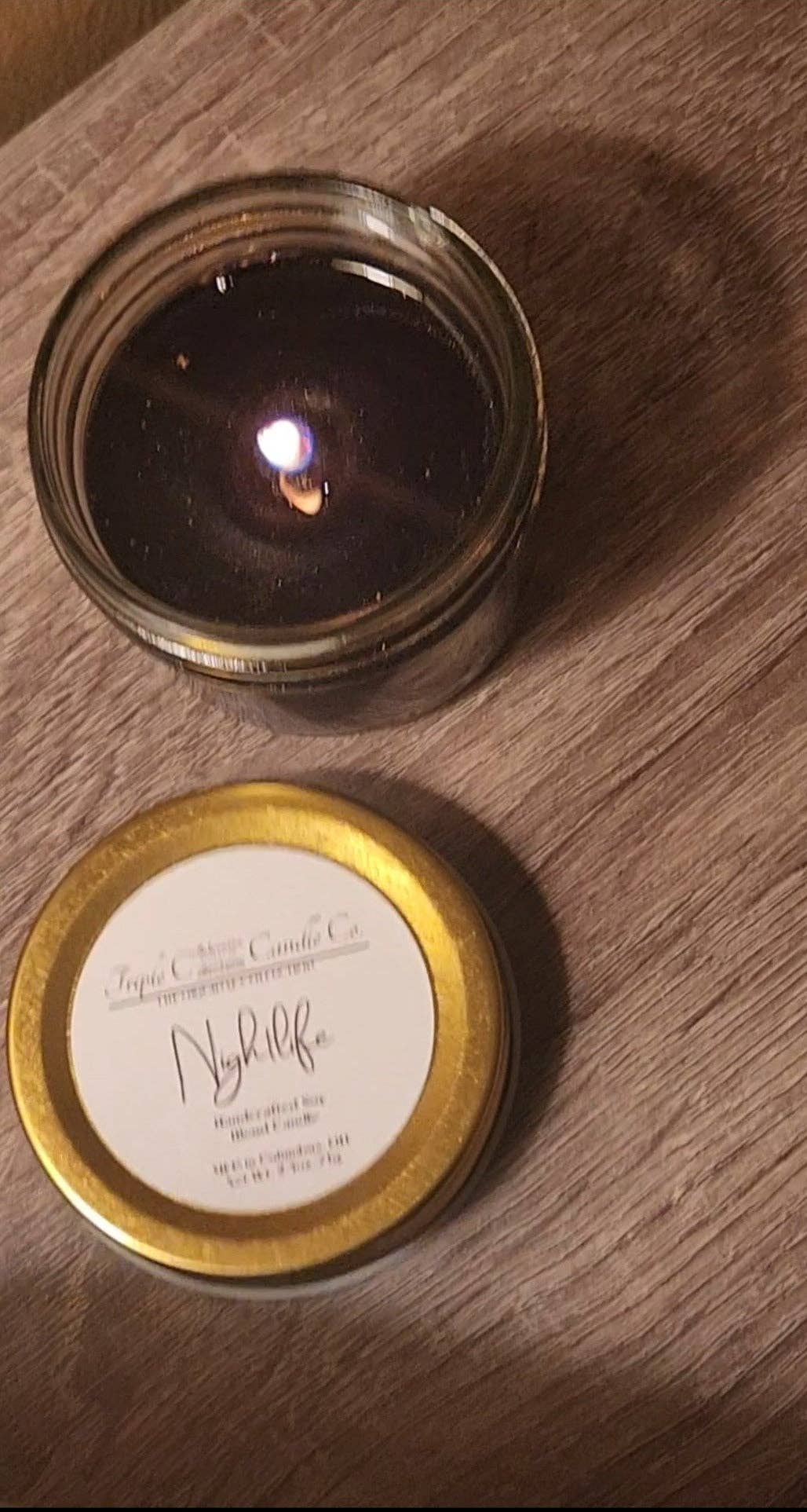 Nightlife Small Jar/Filled Candle