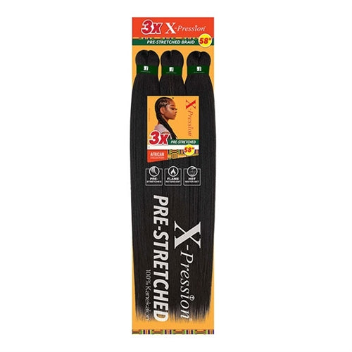 3X X-Pression Pre-Stretched Braid 58″ - T1B/30