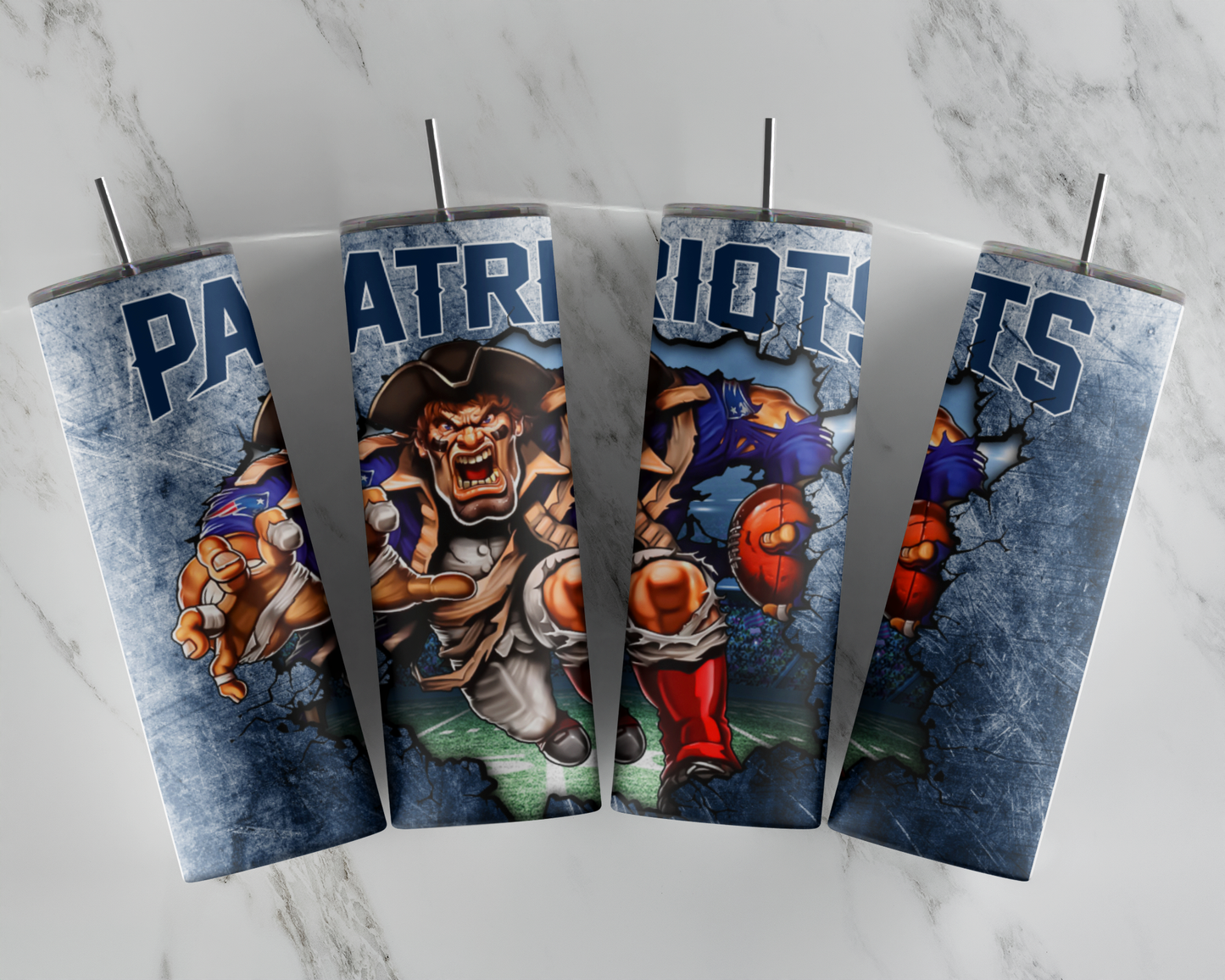 Patriots Mascot Tumbler