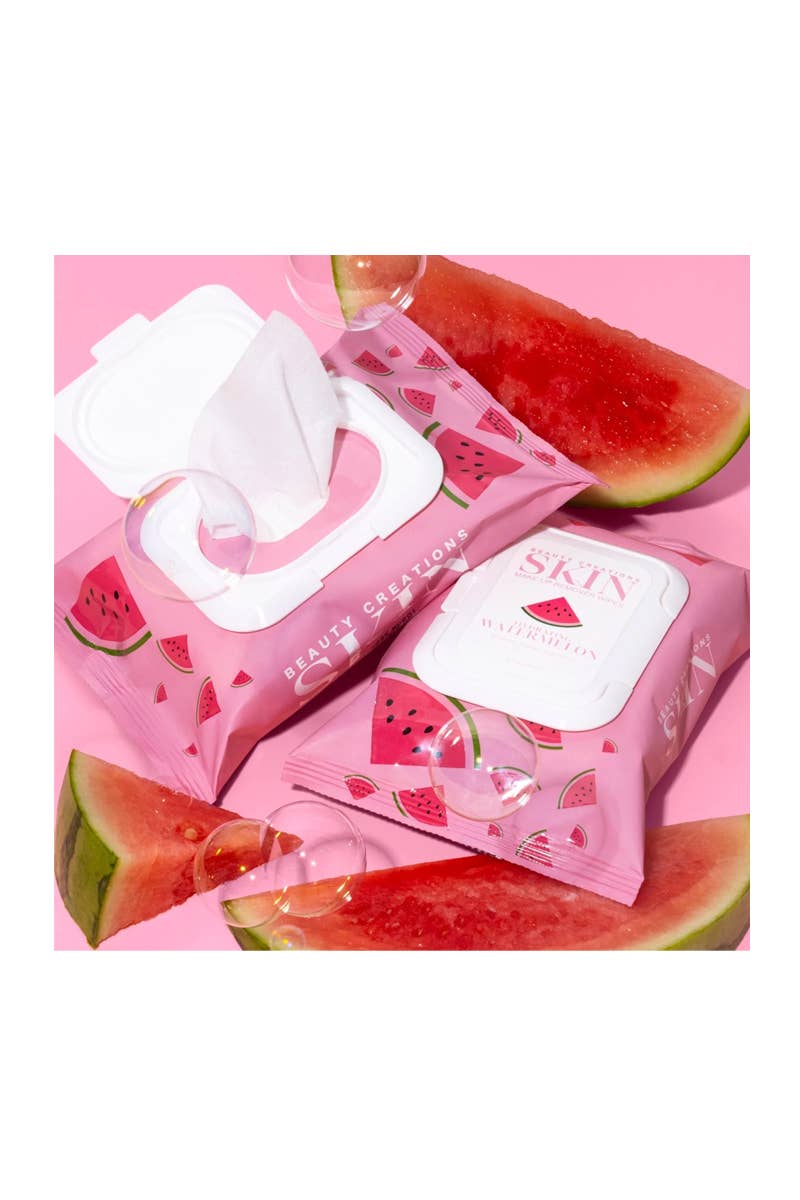 Beauty Creations SKW-01 Skin Makeup Remover Wipe Watermelon