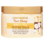 Curl Cream For Curly Hair by Creme of Nature, Pure Honey Moisture Whip Twisting Cream for Dry Dehydrated Hair