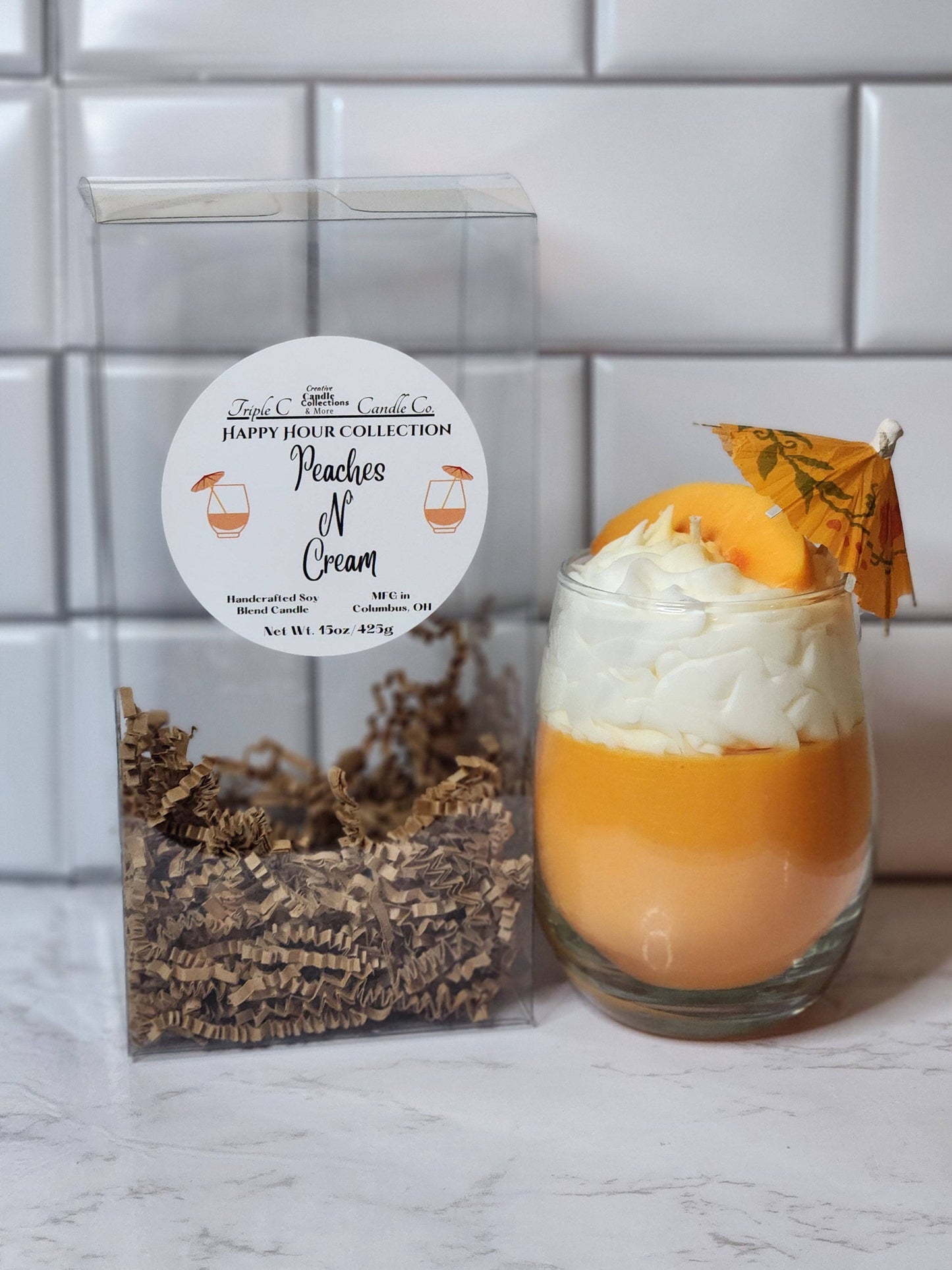 Peaches N Cream Daiquiri (Large)