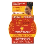 Creme of Nature Perfect Edges 48 Hr Extra Firm Edge Control Hair Styling Gel with Argan Oil