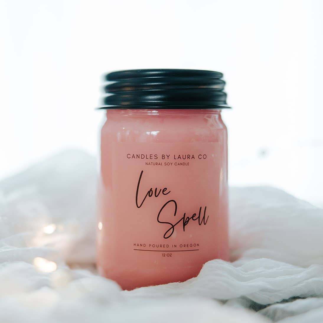 Love Spell Soy Jar Candle: 8 oz