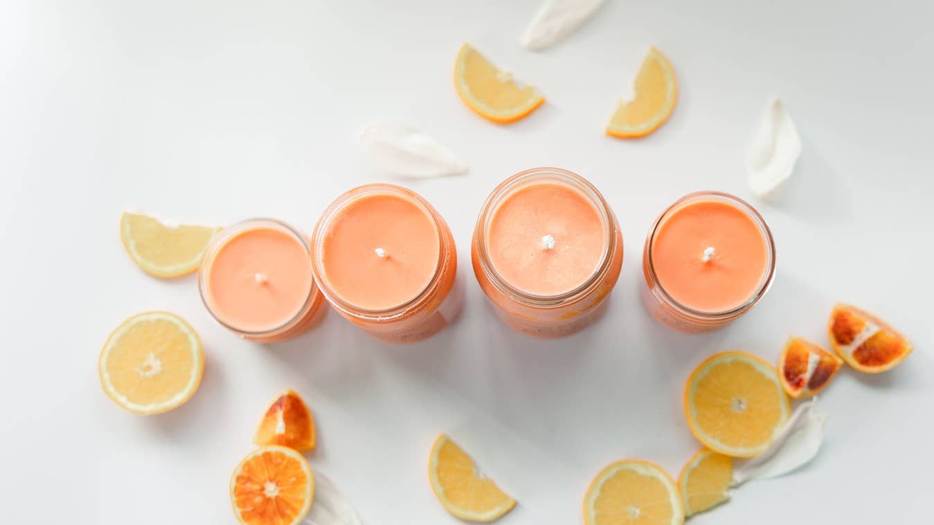 Orange Creamsicle Soy Jar Candle: 8 oz