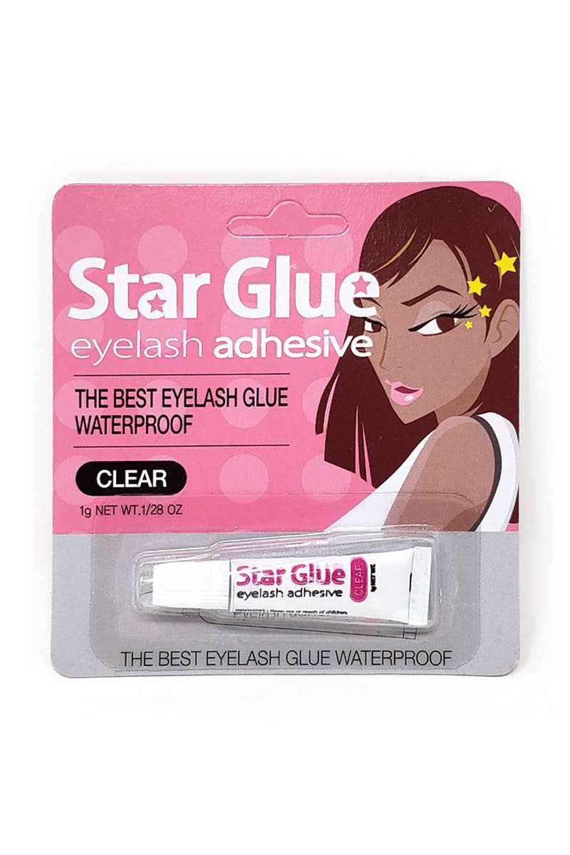 Star Eyelash Adhesive Small Clear - 12pc