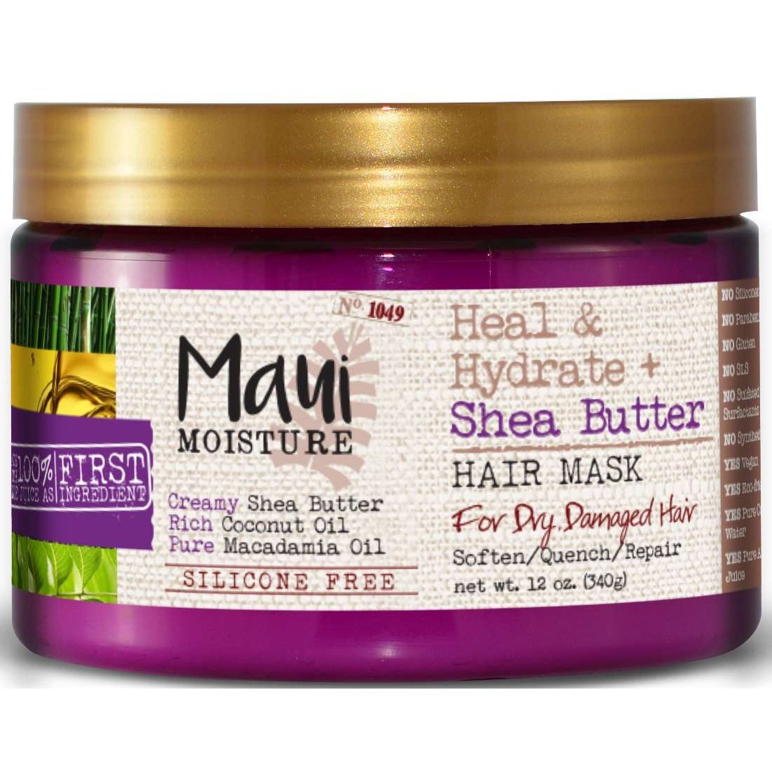 Maui Moisture Heal Hydrateshea Butter Hair Mask