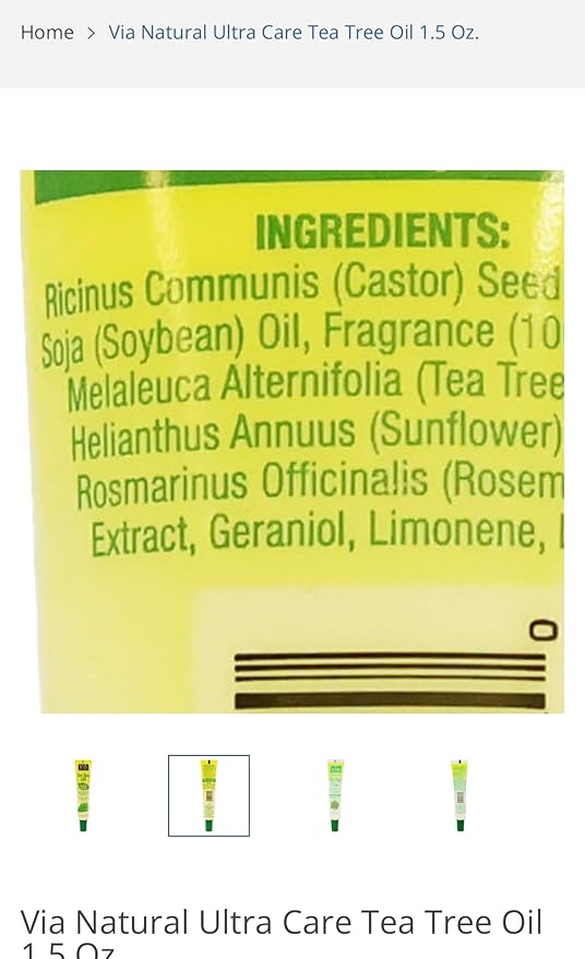 Via Tea Tree Oil