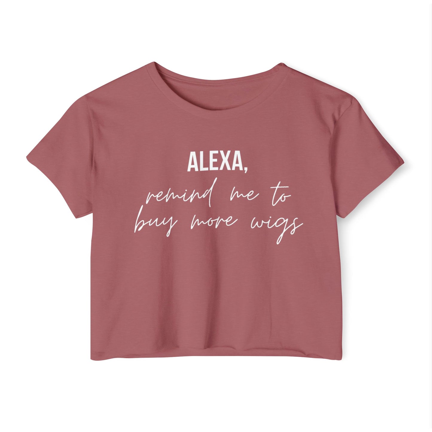 Alexa New Wig Crop Top