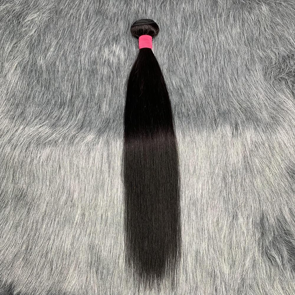 12” Straight- 10A Straight Hair 1 Bundle Brazilian Virgin Human Hair Bundles 100%