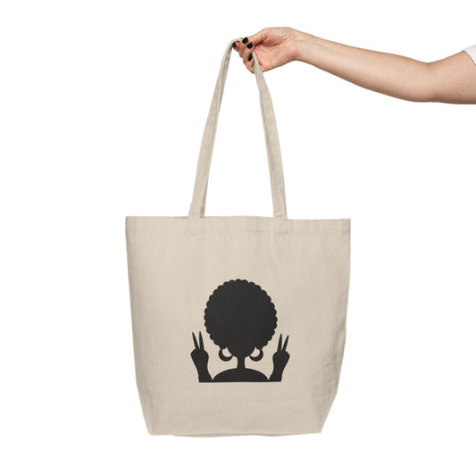 Canvas Shopping Tote