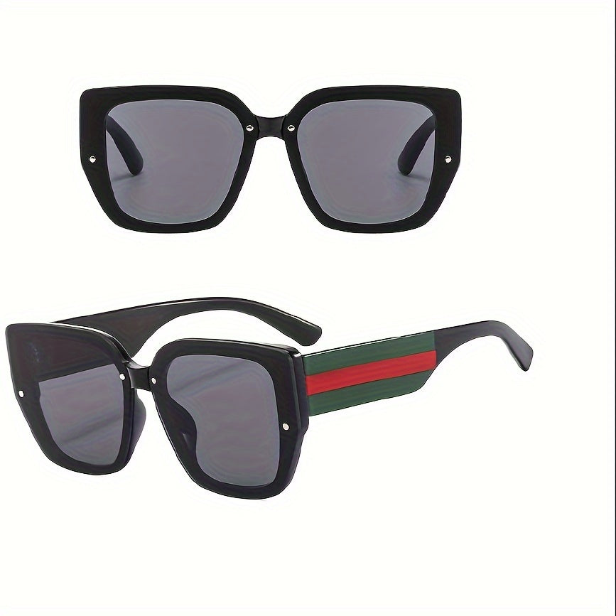 Large Retro Square Sunglasses