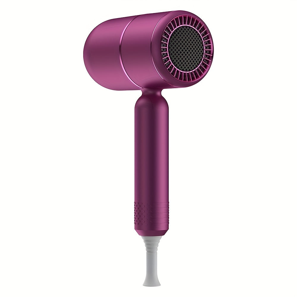 Blow Dryer, Ionic Hair Dryer With Diffuser, Foldable Handle Travel Hair Dryer, Constant Temperature Hair Care Without Damaging Hair