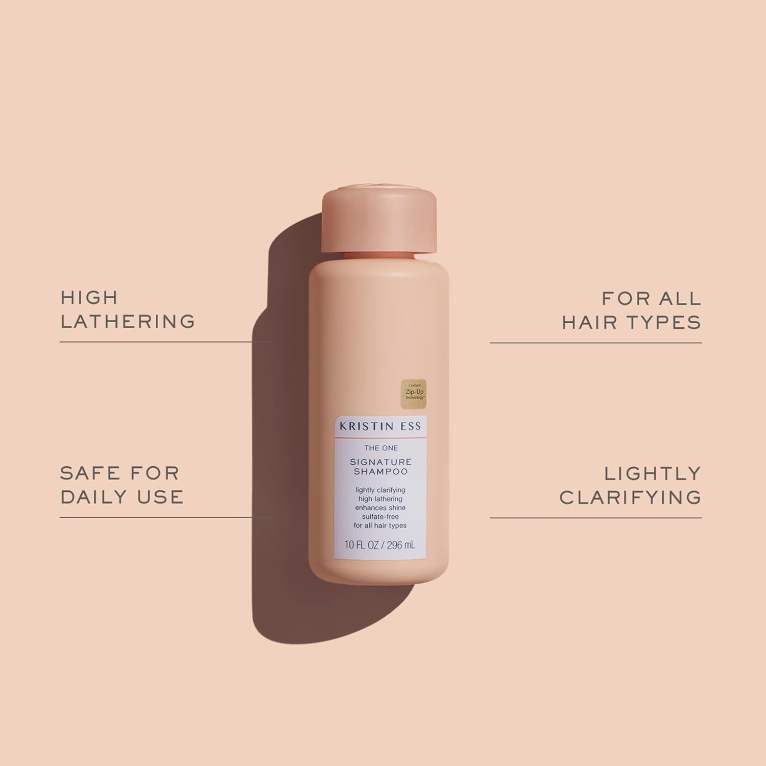 Hair Signature Salon Sulfate Free Shampoo and Conditioner Set for Moisture, Frizz + Shine - Color Safe, Vegan, Paraben Free - Clarifying, Hydrating Damage Repair for Women - Pear Fragrance