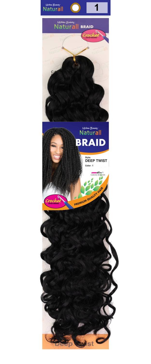 SYNTHETIC NATURAL CROCHET BRAID DEEP TWIST COLOR-#33