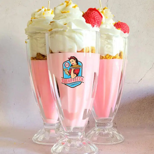 Strawberry Milkshake Candle