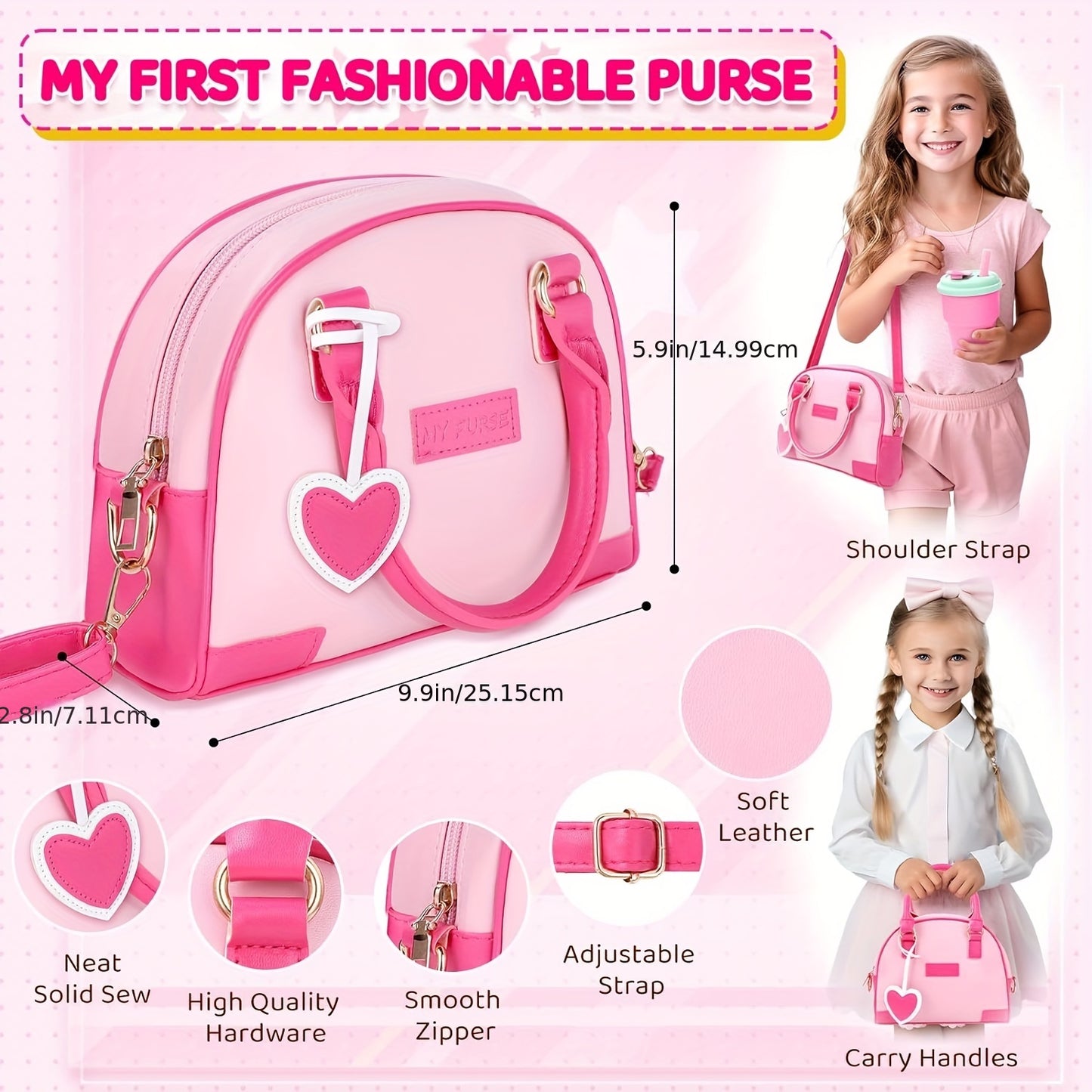 Little Girls Purse and Pretend Makeup Play Set