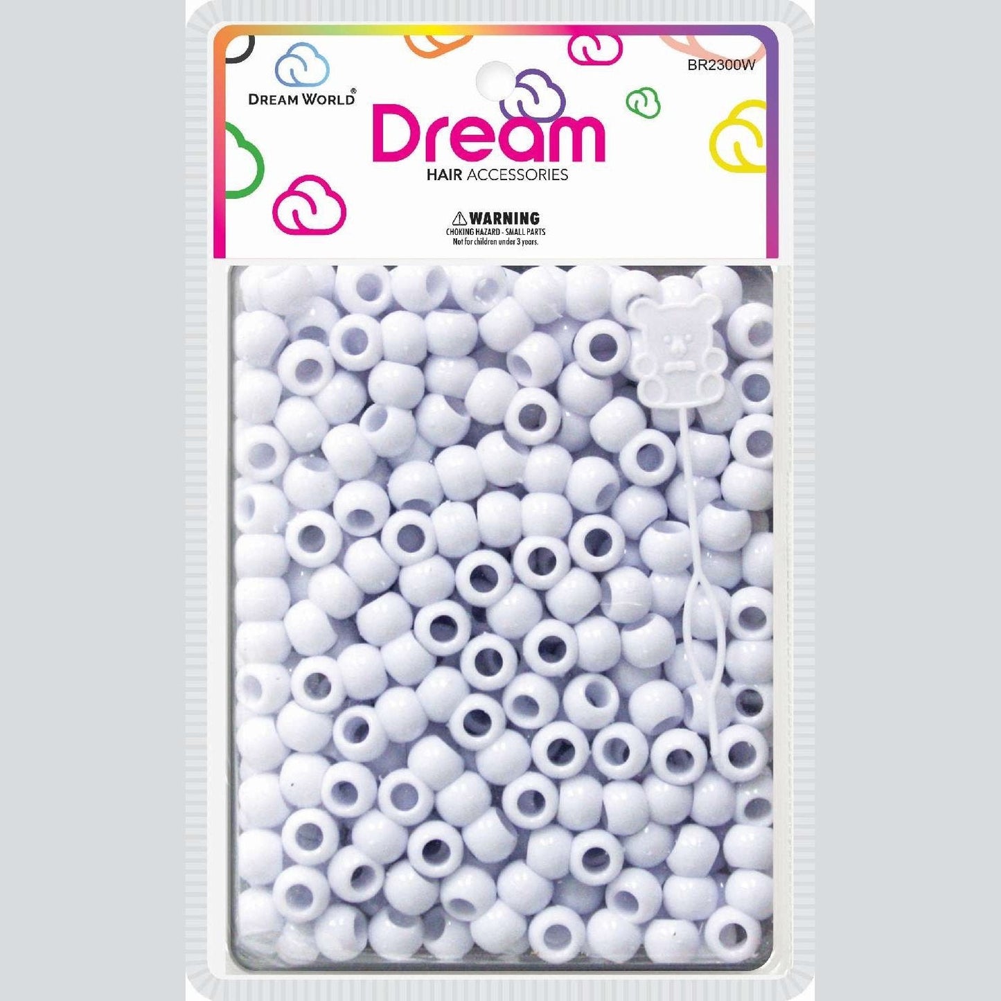 Chloe Bead Round Big 200 White