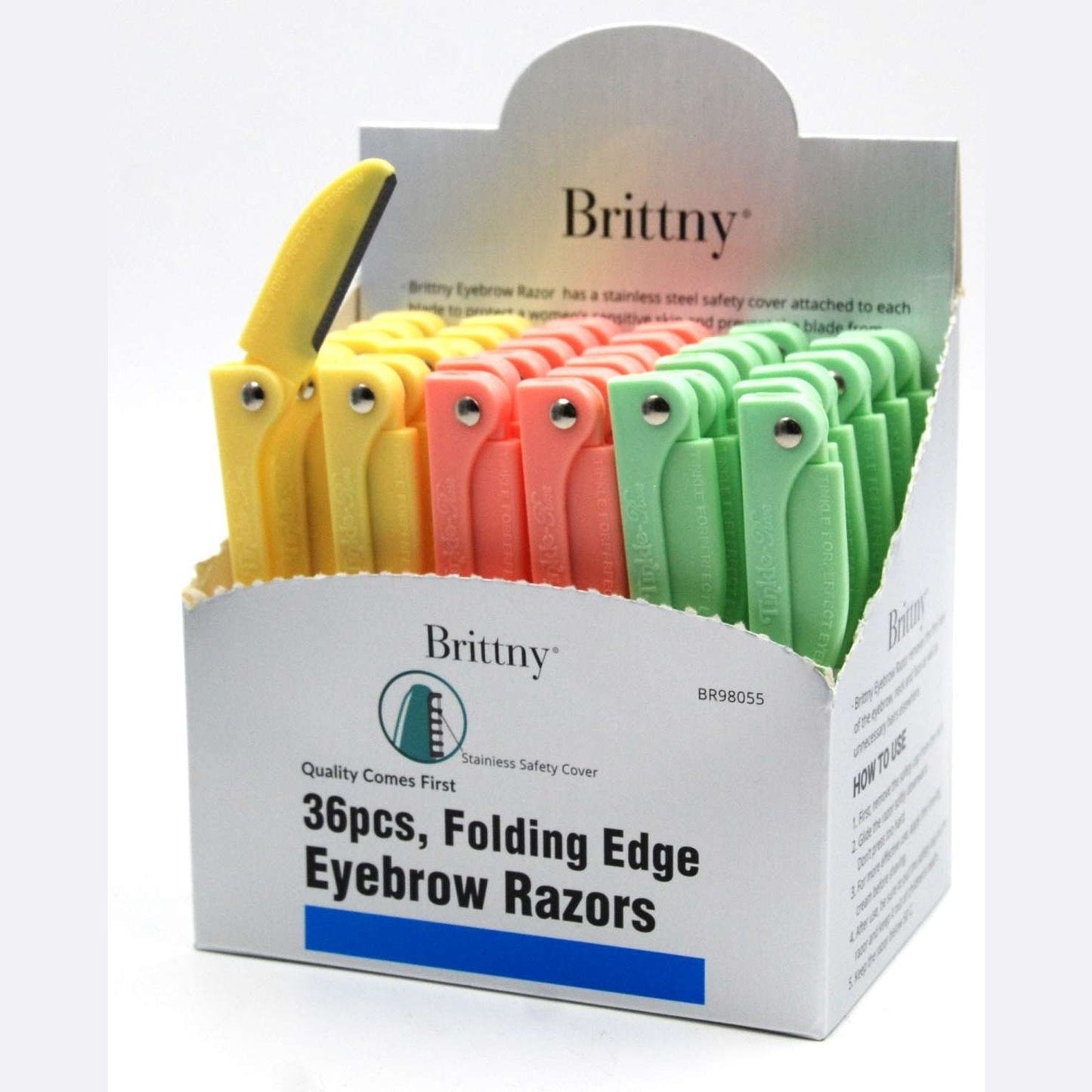 Brittny Eyebrow Razor  Fold Up