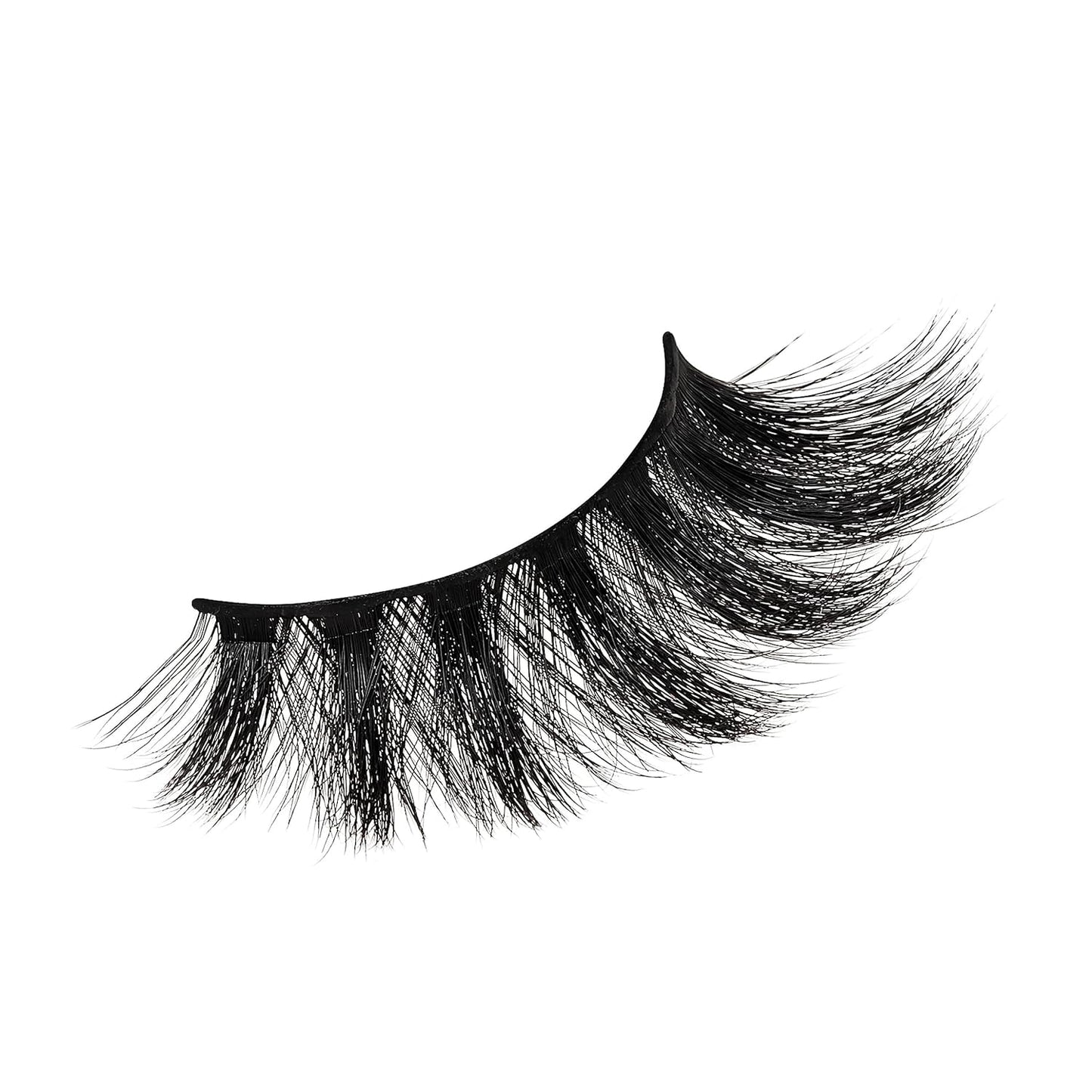 Lash Couture Faux Mink 3D Matte False Eyelashes, Matte Velvet', 16 Mm, Includes 1 Pair of Lash, Contact Lens Friendly, Easy to Apply, Reusable Strip Lashes