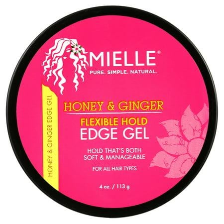 Mielle Organics Pure Simple Natural Smoothing & Straightening Jar Hair Styling Gel with Lavender Wax & Ginger oz