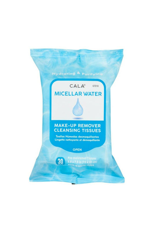 CALA 67018x Makeup Remover Tissue 30 sheets MicellarWater
