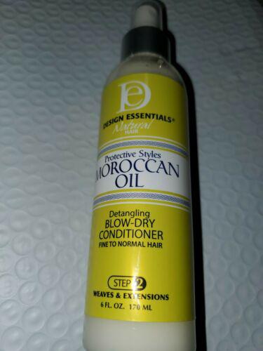 Design Essentials Natural Detangling Leave-In Conditioner with Moroccan Oil Oz