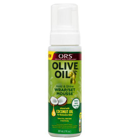 ORS Olive Oil Hold & Shine Wrap/Set Mousse