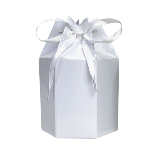 Large Alexa Gift Bag - Candle Making Gift Bag: Glossy White