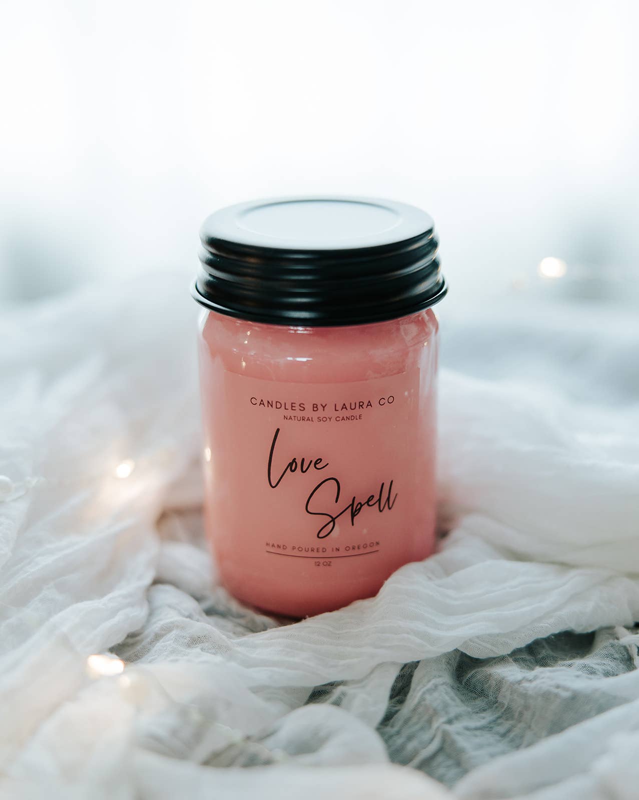 Love Spell Soy Jar Candle: 8 oz