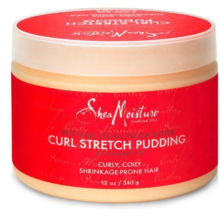 Sheamoisture Curl Stretch Pudding for Curls Red Palm Oil and Cocoa Butter with Shea Butter 11.5 oz