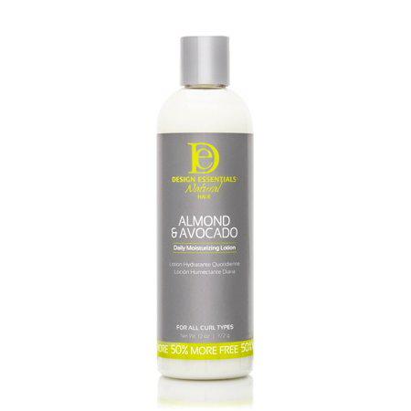 Design Essentials Almond & Avocado Daily Hair Moisturizing Lotion with Jojoba & Olive Oil