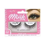 Amorus 3D Hand Made Faux Mink Black Lashes #45 Nature Fluffy Light Reusable (12 Pack)