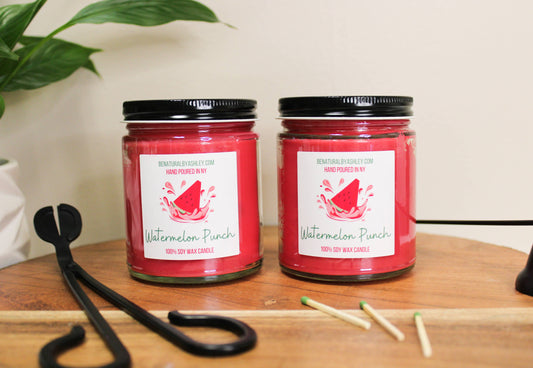 Watermelon Punch Soy Wax Candle