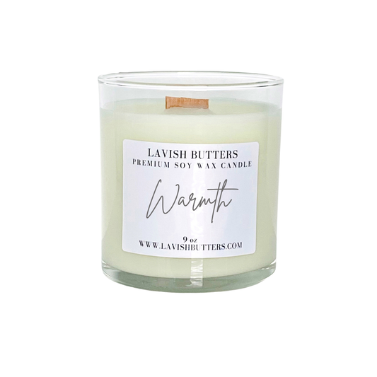 Warmth Soy Wax Candle: Unlabeled