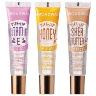 Broadway Vita Lip Gloss 3 pack (Vitamin e Honey Shea Butter)