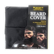 Black Ice Professional Beard Cover Chic Black Includes 2 Beard Covers and Mesh Storage Bag Full Coverage for Most Beards