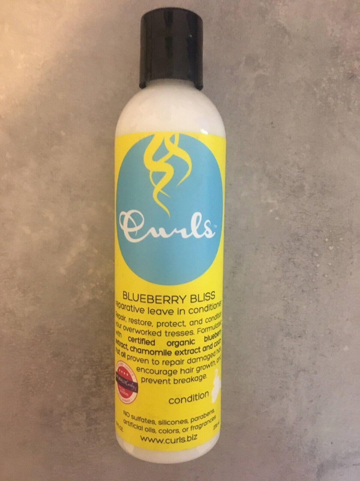 Curls Blueberry Bliss Reparative Leave In Conditioner