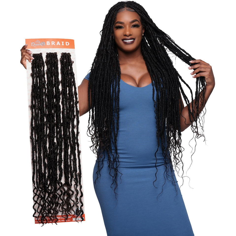 Synthetic Queen B 3X Butterfly Lcos 18Inch Color 27