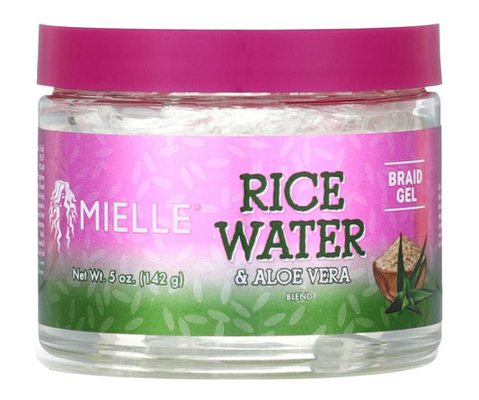 Mielle Rice Water  Aloe Blend Vera Braid Gel