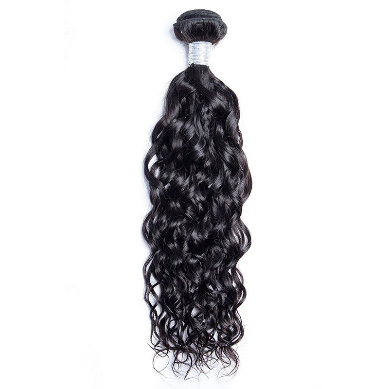 Raw Hair - Unprocessed Human Hair Hair Water Wave 22 Inch Natural Color